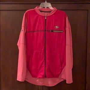 49ers Nike Zip Up